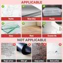 32Ft *1 Inch Hook and Loop Tape with Adhesive Back, Heavy Duty Double Sided Adhesive Strips, Strong Sticky Strips Roll for Home/Office/School/Car, White