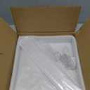 Corner Shower Stool, Clear Acrylic Shower Bench for Shaving Legs, Bath Seating, Towel Storage, Waterproof Heavy Duty Non-Slip Modern Triangle Shower Foot Rest