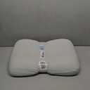 C CUSHION LAB Deep Sleep Pillow, Patented Ergonomic Contour Design for Side & Back Sleepers, Orthopedic Cervical Shape Gently Cradles Head & Provides Neck Support & Shoulder Pain Relief - Calm Grey