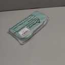 Della Gao Big Capacity Pencil Case, Durable Nylon Pencil Bag Aesthetic Pencil Pouch Travel Simple Stationery Bag Office Organizer Pen Bag for Women and Men - Green