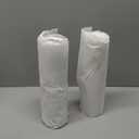 White Pillar Candles - Set of 2 Unscented Pillar  3x12 inches for Wedding Centerpiece Candle, Home Decor and Holiday Celebrations