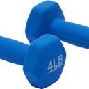 Amazon Basics Neoprene Dumbbell Hand Weights for Exercise and Muscle Toning