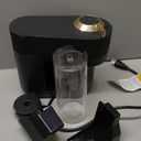 Nespresso Vertuo Pop+ Deluxe Coffee and Espresso Maker by Breville with Milk Frother, Matte Black Gold