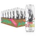 AriZona Diet Arnold Palmer Half and Half - Big Can, 22 Fl Oz (Pack of 24) (EXP 07/02/26)