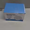 Smoke Detector Carbon Monoxide Detector Combo 10 Year Battery 2 in 1 Smoke Detector, LED Warning Light Indicators, White, 4 Pack