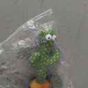 Dancing Cactus Talking Toy,Wriggle Singing Mimicking Cactus,Repeat What You Say,Sing,Dance,Recording,LED(120 Songs)