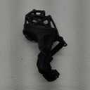 BARKLESS Dog Muzzle, Basket Muzzle for Biting, Chewing and Scavenging, Humane Cage Mouth Cover, Perfect for Grooming and Training Small Aggressive Reactive Dogs (XS, Black)