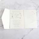 Ivory Invitation Pocket Envelope For Wedding Engagement Bridal Shower Birthday 20 Sets (ivory)