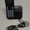 Panasonic Cordless Phone, 1.6" Backlit Display, Call Block, Speakerphone, 10 Hours Talk Time, 1 Handset - KX-TGC200B (Black)