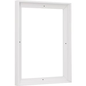 Floater Frame 10x30 for 3/4 (0.75) inch Deep Canvas Paintings/Canvas Prints/Wood Canvas Panels/Wall Art/Wall Decor/Home Decor/Artwork (White, 10 x 30 inch, Portrait)