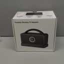 5.8 GHz Wireless TV Speakers for Hard of Hearing Seniors, Portable TV Speaker Amplifies TV Sound, 0ms Audio-Video Sync, 20Hrs+ Playback, HDMI(ARC)/AUX/RCA/Coax/Opt, All Cables Included