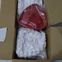 Spin Mop Head, Base, Handle Replacement for O-Ceda EasyWring 1 Tank System,4 Microfiber Mop Refills, 1 Base and 30-58in Handl Set Combo (White 1 Tank System)