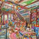 Ravensburger - The Fantasy Toy Shop - 1000 Piece Jigsaw Puzzle - Stunning Imagery - Beautiful Rendition of The Ultimate Toy Shoppe - Puzzles for Adults