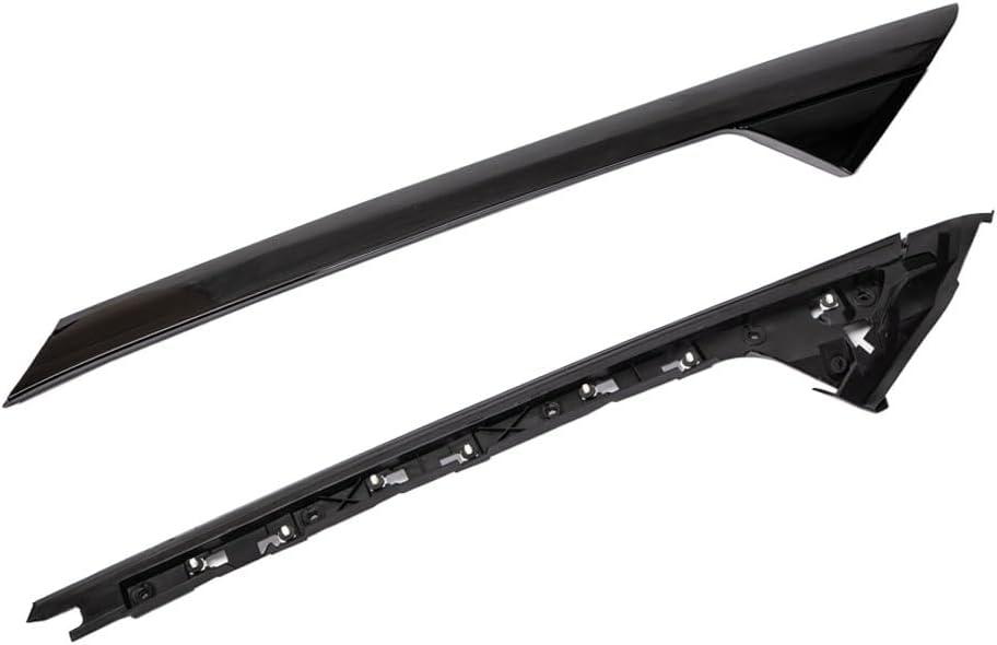 HY-SPEED A-Pillar Front Molding Windshield Trim Right Outer & Inner Compatible with 2011-2019 Explorer 4 Door Utility Replaces 926-451 BB5Z7803136AA BB5Z-7803136-AB BB5Z7803136BA