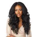 Sensationnel What Lace 13X6 Wigs - Latisha Lacefrontal Hand Tied Glueless Synthetic With Natural Density Preplucked Hairline (FLAMBOYAGESAND)