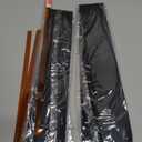 3rd Generation B-Forest Silicone Stove Gap Covers (2 Pack), Seals Gaps Between Stovetop and Counter, Heat Resistant Oven Gap Filler, Kitchen Stove Gap Guard (25 in-Black), Easy-Clean, Easy-Secure