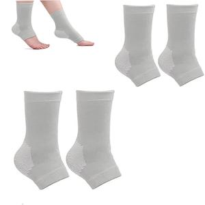 Ankle Protection Socks, Compression Foot Sleeves (S:35-37, 2 pairs)