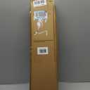 LazBlinds No Drill Bamboo Roman Shades, 24" W x 48" H, Star-Brown