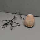 POHS USB Himalayan Mini Natural Salt Lamp, 7 Color Changing LED Bulb, Hand Crafted Crystal Rock Salt Night Light for Home Decor, Desk, and Gift | Premium Quality Wood Base and USB Cable