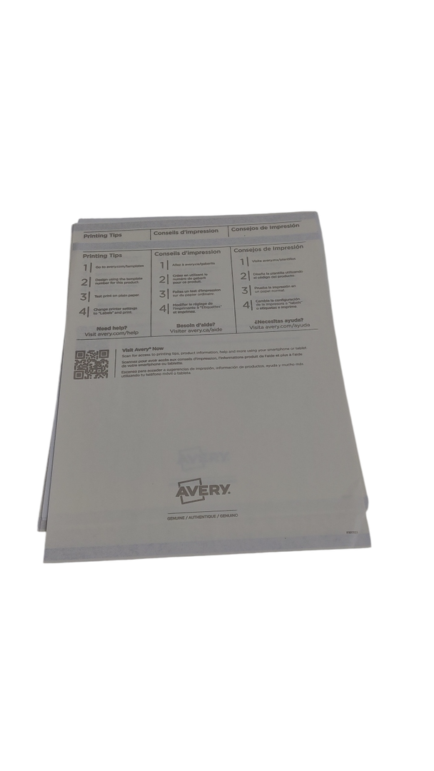 Avery, 3" x 5" Rectangle Labels
