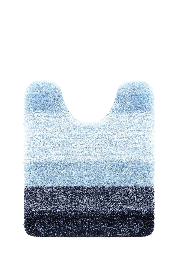 Microfiber Bathroom Rug, Toilet Rug 24x20