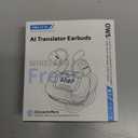 AI Translation Earbuds Real Time, 3-in-1 Translator Earbuds 164 Languages & Accents, Audifonos Traductores Inglés Español,Open Ear Wireless Headphones with Charging Case fit iOS & Android Black