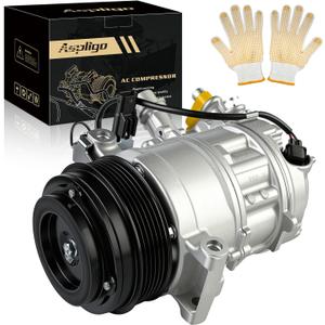 A/C Compressor with Clutch Compatible with Mercedes Benz C300 2015-2018 2.0L, CLC300 2016-2020, C43 AMG 3.0L 2017-2020,E300 2.0L 2017-2019, E350 C350e Metris CO 11590C 0008303002 7513309 168324