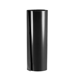 uxcell Battery Wrap, 210mm Flat Width 133mm Dia 1m PVC Heat Shrink Tube Wraps for Big Battery Pack Black