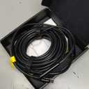 Anykit Dual Lens Endoscope Camera with Adjustable Lights, Type C Borescope for Sewer, IP67 Waterproof Semi-Rigid Snake Camera, 1080HD Industrial Scope Inspection Cam, Gadgets for Men(16.5 ft)