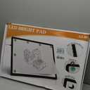 Buspher Magnetic A2 Light Board,25.2"x18.4" Large Light pad with US Adapter