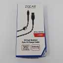 ZGEAR Metal Housing For USB C 10 Foot Braided Sync & Change Cable