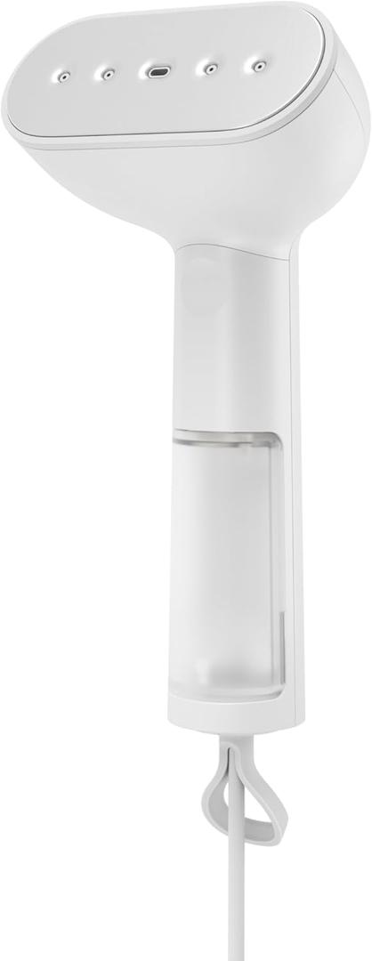 Steamery Handheld Clothes Steamer Cirrus X, 1200W, Steam Output 20g/min, Heat up in 20 Seconds, Portable, Minimalistic, Scandinavian design, White