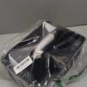 BYUNER Black Shower Caddy Portable: Plastic Bathroom Caddy Organizer with Handle and Holes, Cleaning Caddy, Hard Shower Basket Storage Tote for Toiletry, College Dorm Room Essentials for Men