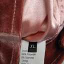 Allegra K Women's Velvet Moto Jacket Cropped Blazer Zip Up Motorcycle Lapel Collar Winter Dressy Jackets Coat 2025 XL