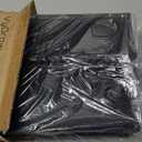 Over the Door Organizer, 8-Tier Pantry Organizer with Fully Enclosed Mesh Baskets, Heavy-Duty Metal Hanging Spice Rack for Kitchen Bathroom Laundry Room, 2-in-1 Wall Mount or Door Mount, Black