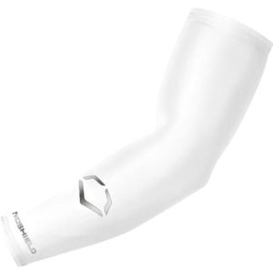 EvoShield Youth Solid Compression Arm Sleeve (Team White)