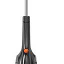 Candy Corded Stick Vacuum Cleaner, Powerful Suction Handheld Vacuum with One-Click Dust Disposal, 3-in-1 Use for Hard Floor, Ceramic Tile, 0.8 Liters Capacity, Easy Clean (Black)