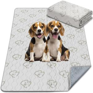 FXW Washable Pee Pads for Dogs, Puppy Pads with Super Absorbent, Specifically Designed for 42inch Cages, Rectangle, 41" x 27", 1 Pack