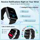 Smart Watches for Men Women, Alexa Built-in, 1.8" Smartwatch with Heart Rate/SpO2/Sleep/Stress, IP68 Waterproof Fitness Tracker with Bluetooth Call (Answer/Make), 101+ Sports Modes, for Android iPhone