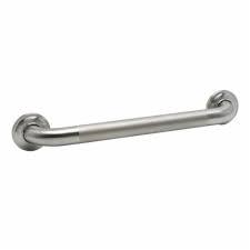 Zenna Home Decorative Grab Bar Stainless Steel 12in