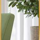 Giftgarden 47"x14" Gold Full Length Mirror Aluminum Framed, Modern Long Wall Mirror Tall Full-Body, Wall Mounted or Over The Door Hanging for Bedroom Closet Bathroom, Golden