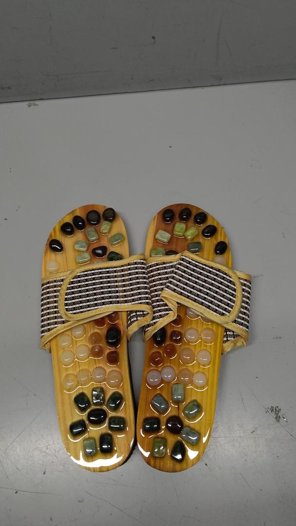 Indoor Slippers Massage Slippers Sandals for Woman Mens Acupressure Reflexology Foot Massager Slides Non-Slip Shower Shoes Relieve Plantar Fasciitis Pain, Mom and Dad Gifts