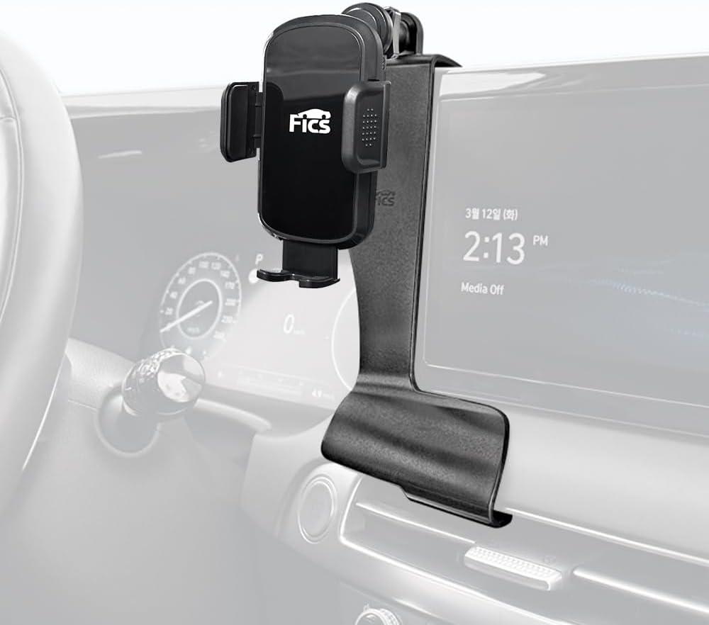 FICS Car Phone Holder for Hyundai Palisade 2023, 2024, 2025  Custom-Fit Mount for Seamless Display Integration, Interior Accessories for Navigation Use, Stable Driving View