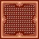 Frada Orange Bandana 23.6 (60x60cm) Head Neck Scarf for Men and Women - Lightweight Breathable (Maroon Burgundy)