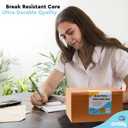 Enday Pens Ballpoint, Long Lasting Ink Pens Bulk 240 Pack (100 Black, 100 Blue & 40 Red), Smooth and Consistent Writing Pens, Medium Point (1.0mm) Flexible Round Barrel for Writing Comfort