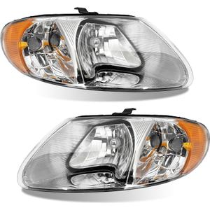 Headlight Compatible with Grand Caravan Town & Country 2001-2007