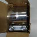 3 inch Exhaust Lap Joint Butt Clamp, Stainless Steel 3" Muffler Band Clamp fit over OD 3 inch Pipes