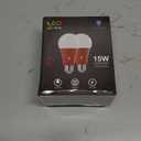 2 Pack BlueX LED A21 Orange Light Bulbs - 13W (100Watt Equivalent) - E26 Base LED Bulb, Party Decoration, Porch, Home & Holiday Lighting, Decorative Illumination