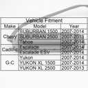 Rear Liftgate Release Switch, Trunk Lid Release Switch Compatible with 2007-2014 Tahoe Suburban Yukon Escalade