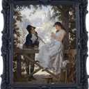 Antique Picture Frames 8x10 Vintage Victorian Ornate Picture Frames with Front Glass Wall Mount and Tabletop Gothic Home Decor Retro Gallery Wall Decor,1 Pack,Black